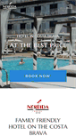 Mobile Screenshot of hotelnereida.com